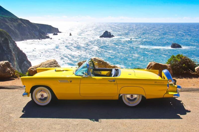 Monterey & Big Sur: 1955 Ford Thunderbird Convertible Rental - The Real Value of This Experience