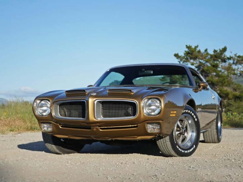 Monterey & Big Sur: 1970 Pontiac Firebird Formula 400 Rental - Starting in Monterey