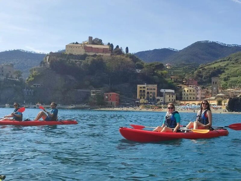 Monterosso al Mare: Monterosso Kayak and Snorkeling Tour - The Itinerary: What to Expect