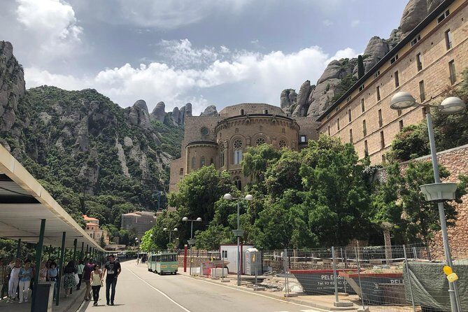 Montserrat Private Tour from Barcelona with Pick-up - Ascending the Mountain via Cable Car
