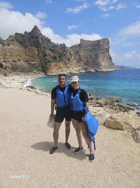 Moraig: Kayak Excursion to Moraig & Cave peces-testos - The Experience in Practice