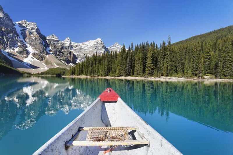 Moraine Lake Louise Emerald Johnston Canyon Banff Yoho Tour - Key Points