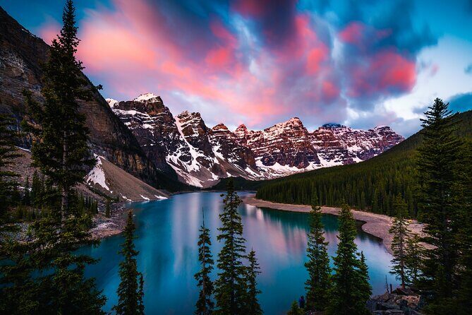 Moraine Lake Sunrise(2hrs) & Lake Louise(2hrs) from Canmore/Banff - Key Points