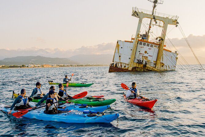 Morning Kayak Tour to Kissamos Bay Shipwreck & Exclusive Beach - The Itinerary in Depth