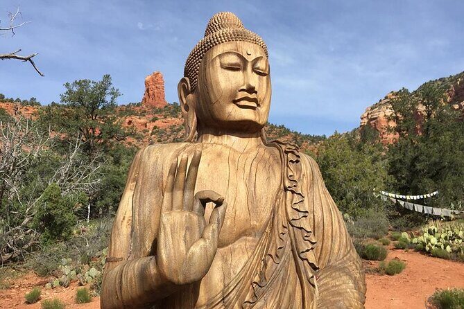 Morning Meditation & Sound Healing at Sedona Stupa Peace Park - Key Points