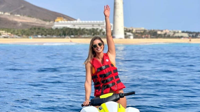 Morro Jable: Guided Jet Ski Safari (without license) - Key Points
