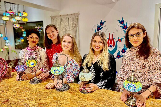 Mosaic Lamp Workshop in Rockville Maryland - What to Expect from the Mosaic Lamp Workshop