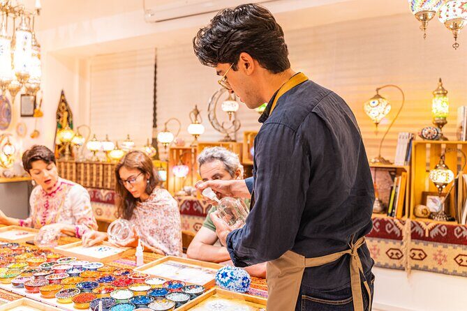 Mosaic Lamp Workshop in Rockville Maryland - Final Words