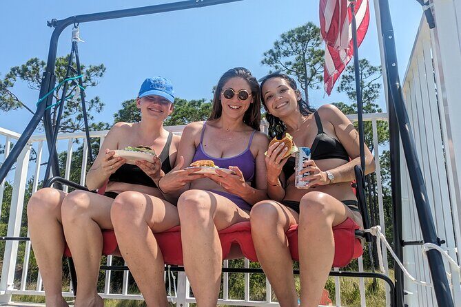 Most POPULAR UNIQUE way to enjoy Crab Island. Best in Destin. - Key Points