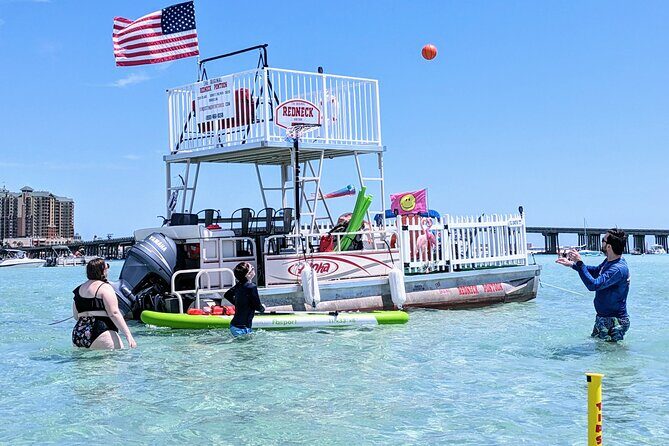 Most POPULAR UNIQUE way to enjoy Crab Island. Best in Destin. - What to Expect on Your Nautical Day