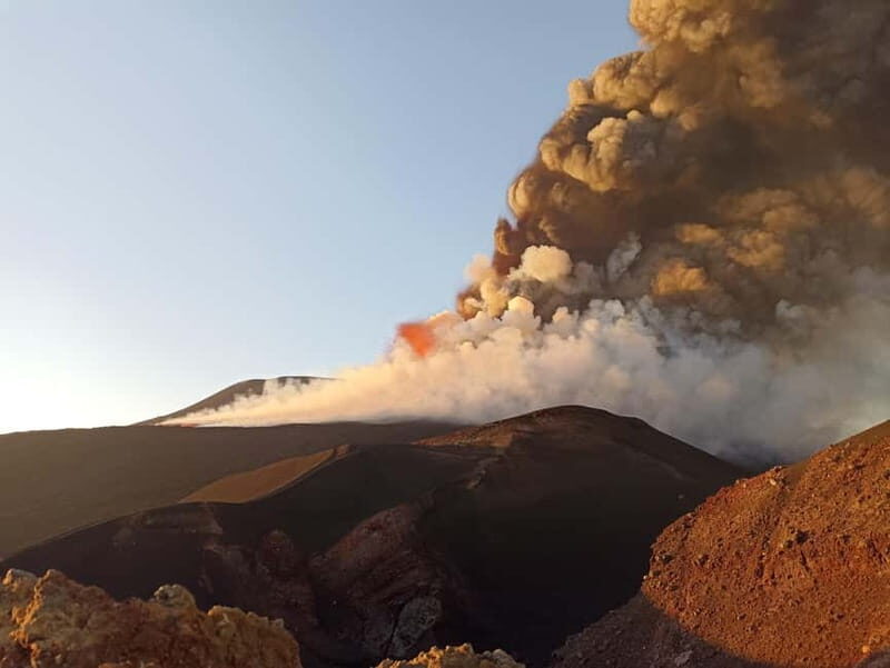 Mount Etna: Central Crater (3,340 meters) with Jeep and Trek - Return Journey and Descent