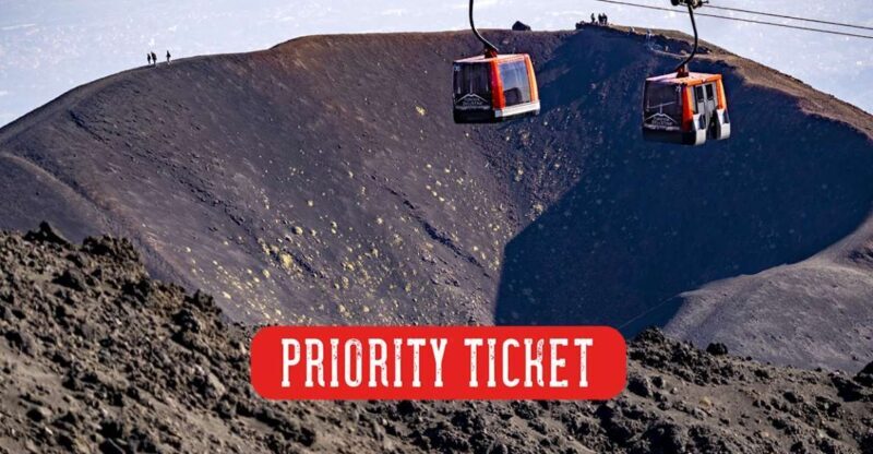 Mount Etna: Return Funivia dell'Etna Cable Car Ticket - Key Points