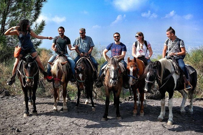 Mount Vesuvius Guided Horse Riding Tour with Sample Wine - FAQs