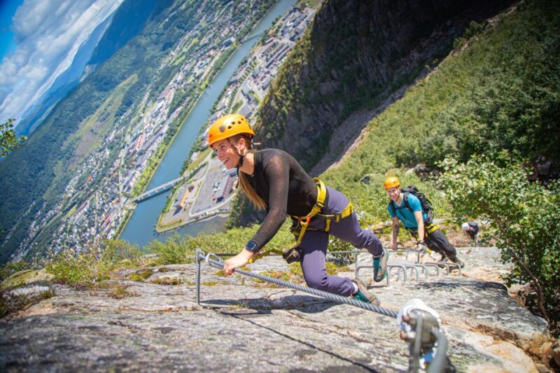 Mountain-climbing adventure in Mosjøen Via Ferrata - The Experience in Detail