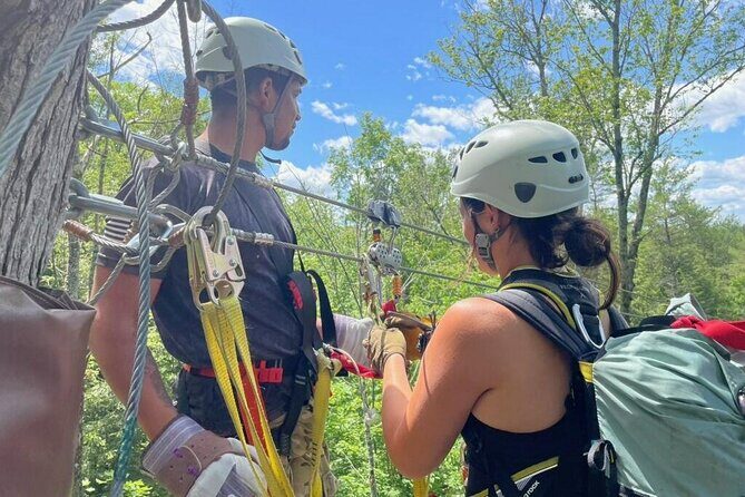 Mountain Top Zipline Tour in Morningside Flight Park - Key Points