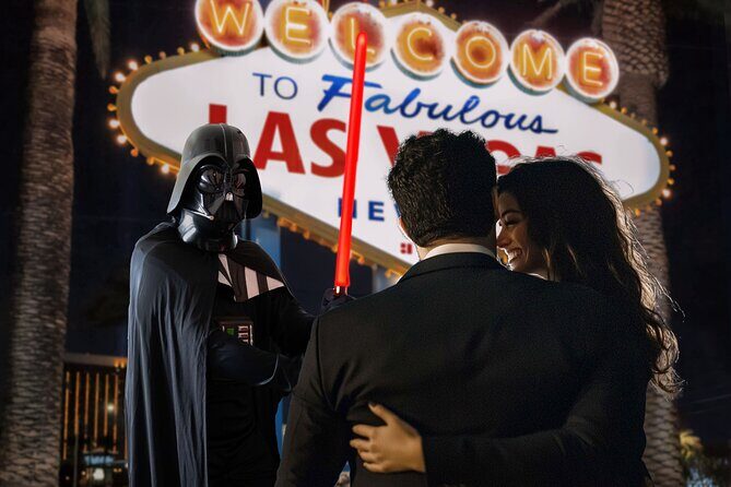 Movie Themed Wedding or Vow Renewal at Las Vegas Sign - The Themed Options and Their Impact