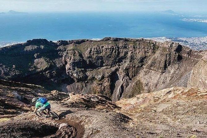 Mt Vesuvius E-Bike Tour - Reaching the Crater: A Walk with a View
