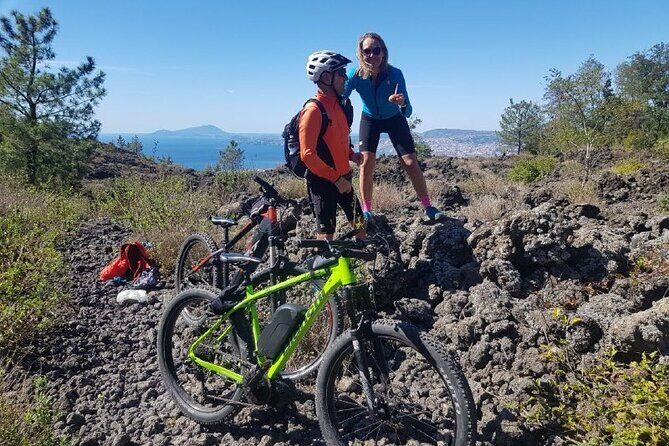 Mt Vesuvius E-Bike Tour - Down the Mountain and Back to Sorrento