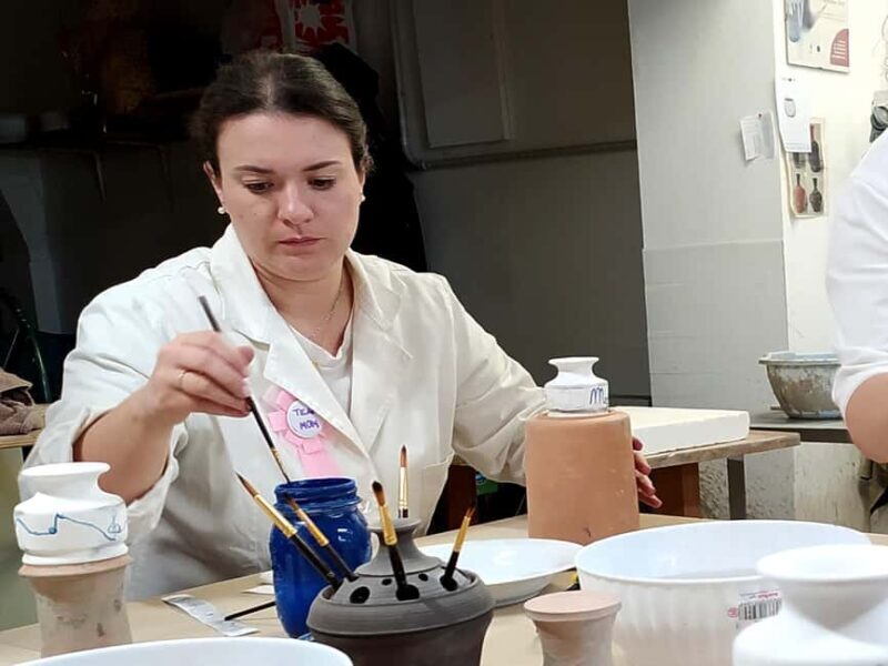 Mugello, Tuscany. Majolica decoration technique workshop. - In-Depth Breakdown of the Workshop
