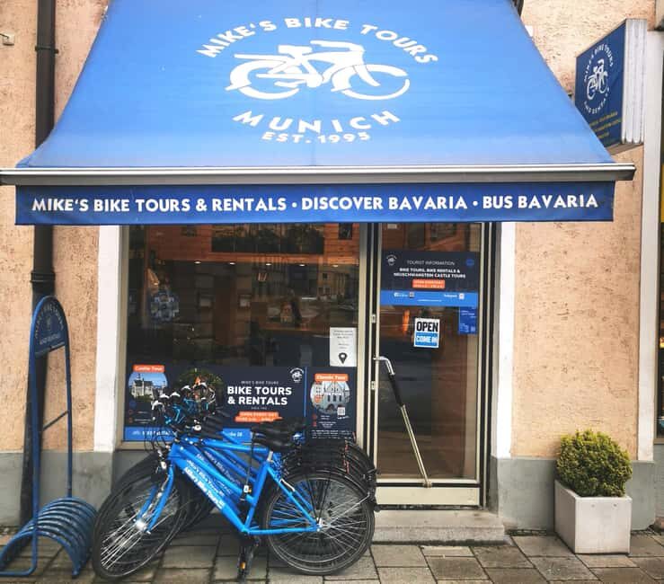 Munich Bike Rental is located close to Marienplatz & Hofbrauhaus - Exploring Munich on Two Wheels: What You Can Expect