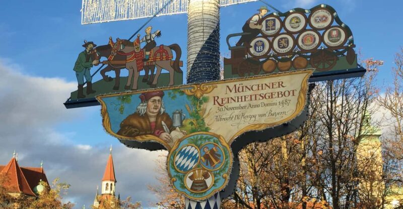 Munich: Food Tour Beer- 3 small beers & "Brotzeit" in GERMAN - The Sum Up