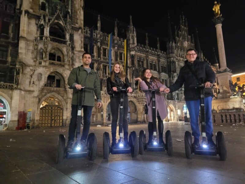Munich: Guided City Highlights Night Tour by Segway - Exploring Munich on a Segway