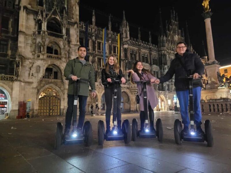 Munich: Guided City Highlights Night Tour by Segway - What To Expect During the Tour
