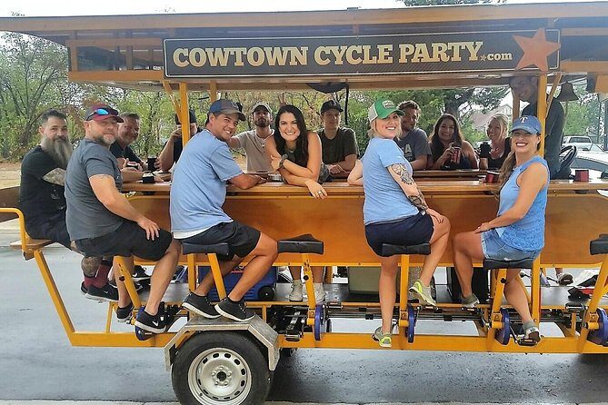 Murals & Mimosas - Cowtown Cycle Party BYOB Public Tour - FAQs