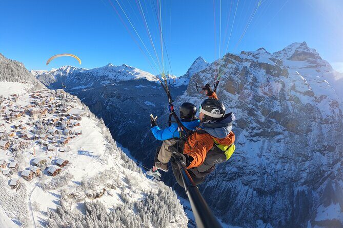 Mürren Lauterbrunnen Paragliding Tandem Flights - The Sum Up