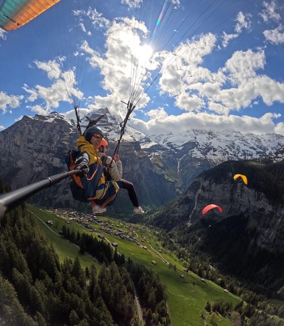 Mürren: Paragliding over Lauterbrunnen Cliffs and Waterfalls - Whats Included & What You Should Know