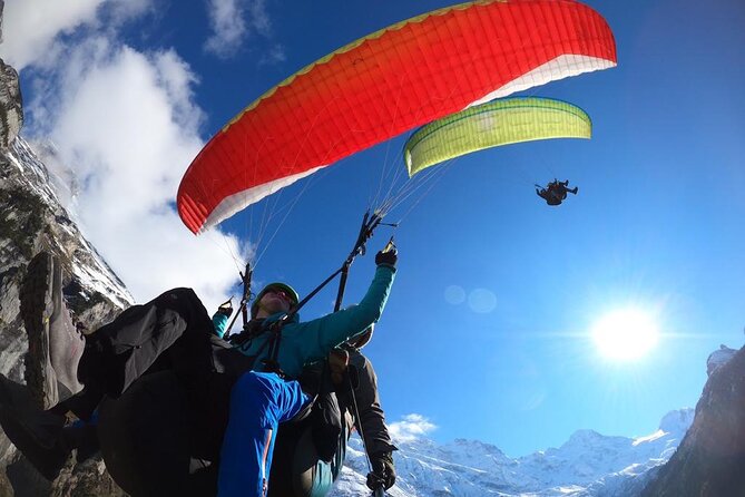 Mürren: Paragliding over the Lauterbrunnen Valley - Takeoff: The “Gentle Slope, Then Off” Moment