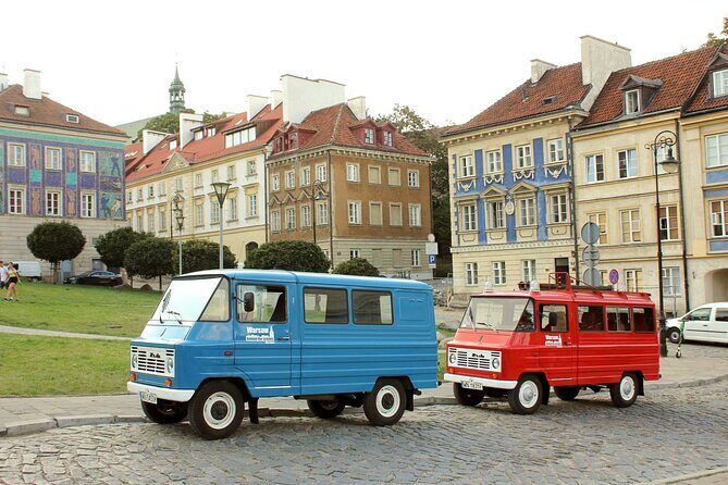 Must-do sites in Warsaw: retro car private tour with hotel pickup - Key points at a glance
