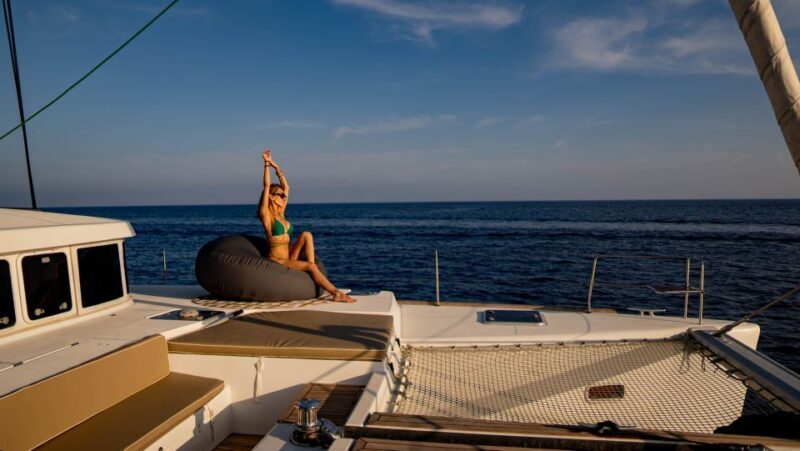 Mykonos: Boho Experience Catamaran Cruise - The Sunset Experience