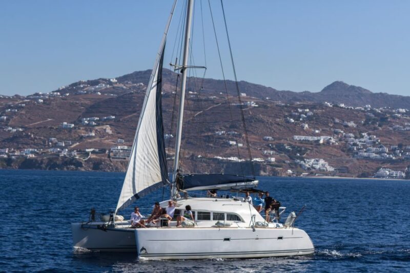 Mykonos: Catamaran Cruise With Meal and Drinks - The Itinerary: Breaking Down the Experience