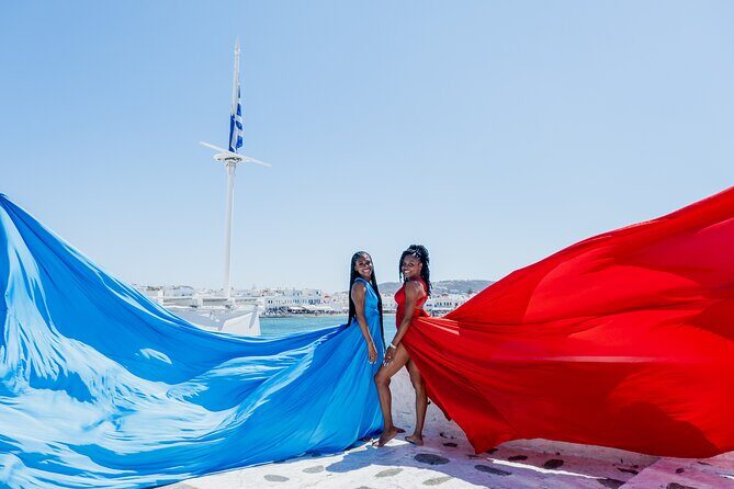 Mykonos Flying Dress Photoshoot - What Is the Mykonos Flying Dress Photoshoot?