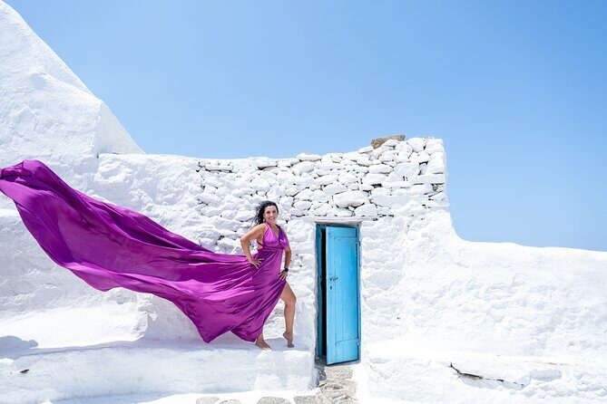 Mykonos Flying Dress Photoshoot - The Experiences Pros and Cons