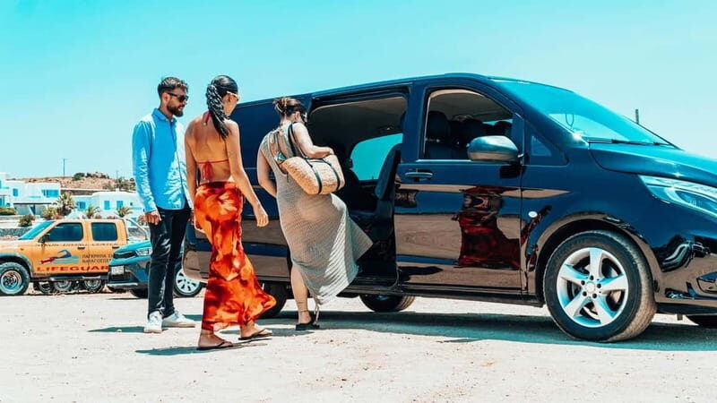 Mykonos: Guided Highlights Tour - Kalafati Beach (15 minutes)