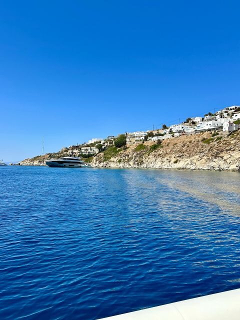 Mykonos: private half-day cruise south beaches of Mykonos - Key Points