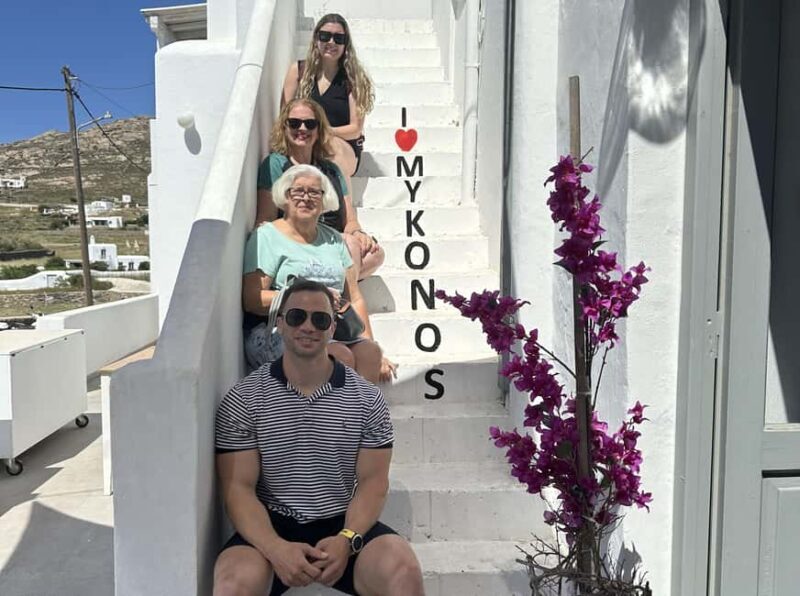 Mykonos: Small Group Tour for Cruise Passengers Port Pickup - Mykonos Town: The Heart of the Island