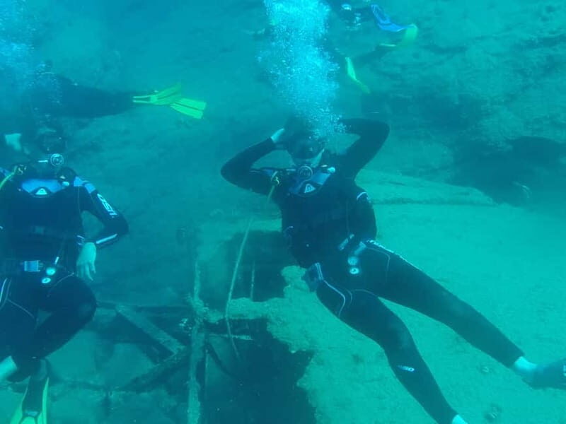 Mylopotas: Boat Cruise and Shipwreck Scuba Diving - The Experience From a Divers Perspective