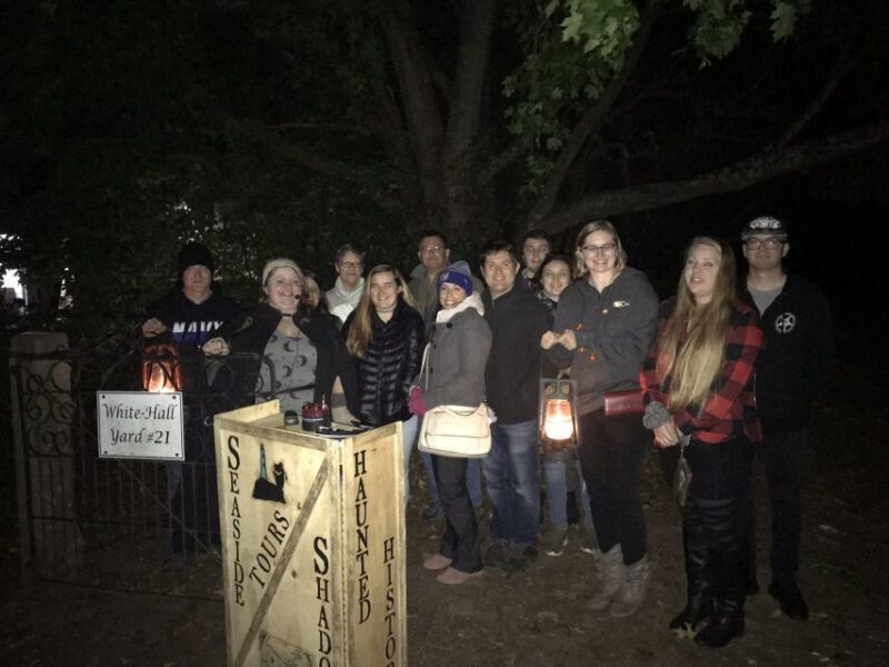 Mystic: Guided Graveyard Ghost Tour by Moonlight - A Walk Through History and Hauntings