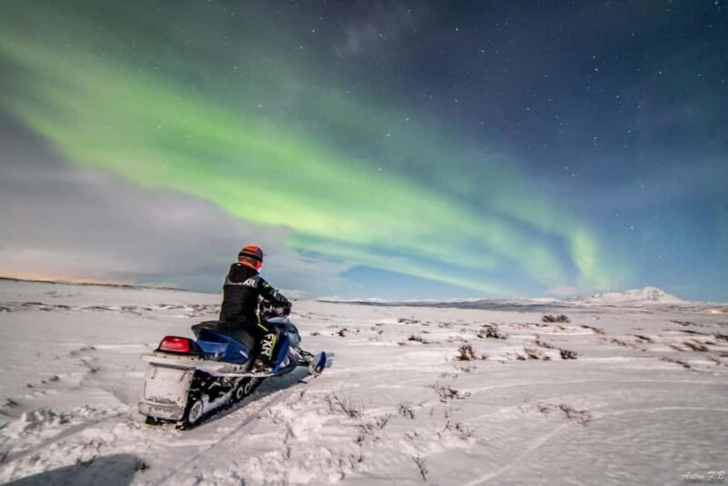 Mývatn: Northern Lights Snowmobile Tour - The Landscape and Views