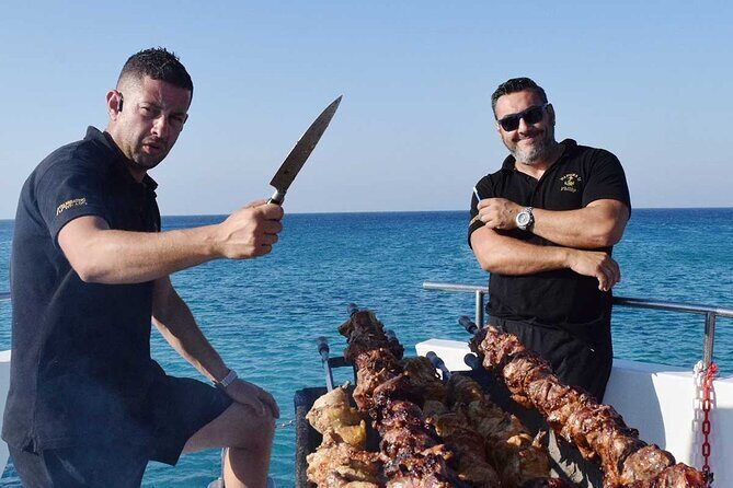 Nafsika II Half Day Cruise Swimming to blue lagoon water slide - FAQ