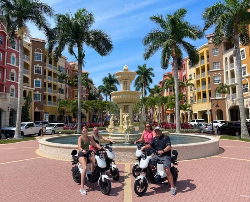 Naples Florida: Downtown Electric Moped Tour - Fun For All - Key Points