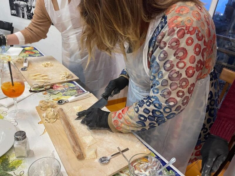 Naples: Pasta Cooking Class with Tiramisù and a Drink - An Inside Look at the Experience