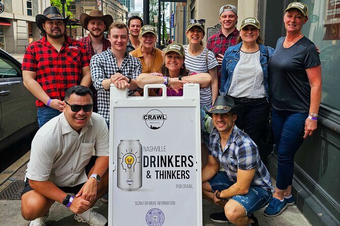 Nashville Drinkers & Thinkers Pub Crawl - FAQs