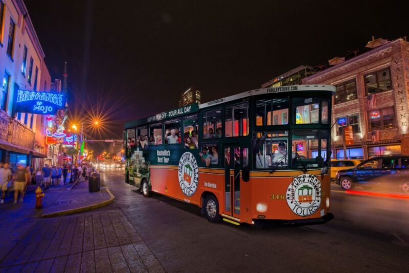 Nashville: Music City Nighttime Trolley Tour - What to Expect During the Tour