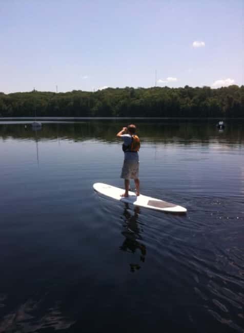 Natick: Lake Cochituate Paddleboard Rental - Key Points