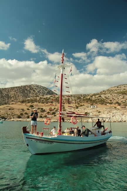 Naxos: 2 hours Boat Trip from Panermos to Rina's Cave - Key Points