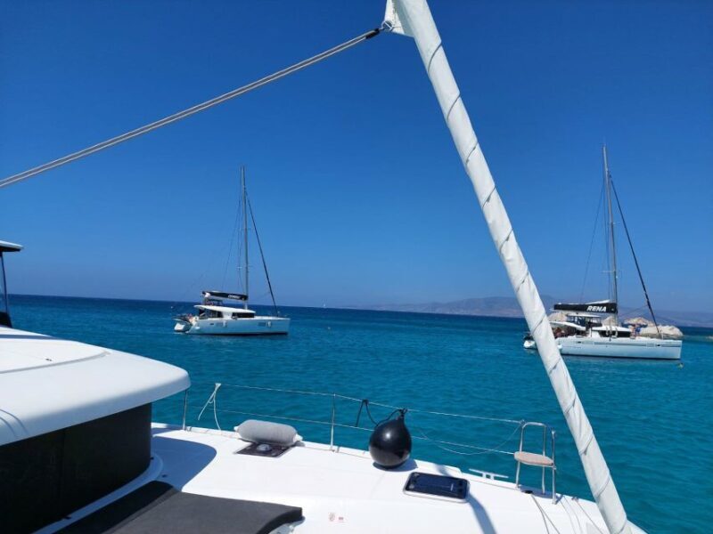 Naxos: Catamaran Cruise with Swim Stops, Food, and Drinks - FAQs